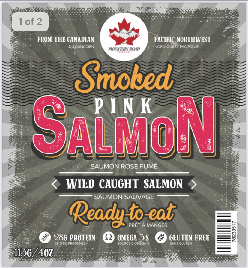 Smoked Pink Salmon - 113g